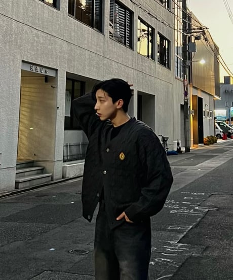 (premium select)patch cable cardigan