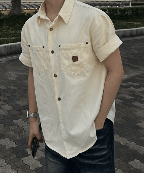 patch work shirts