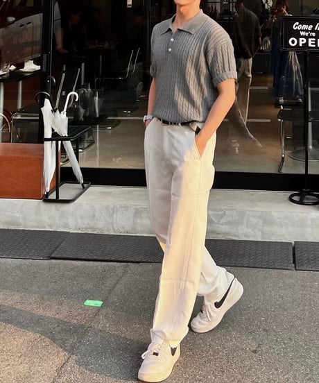 semi wide banding slacks