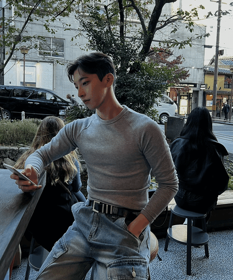 muscle rib knit