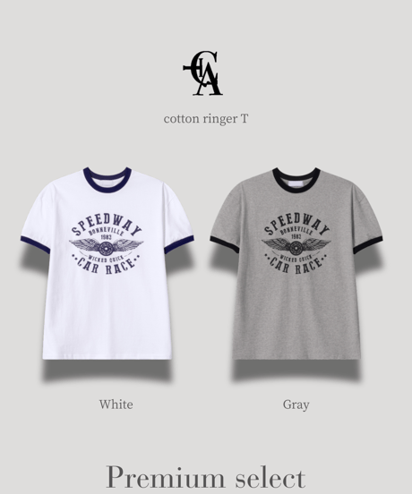 cotton ringer T