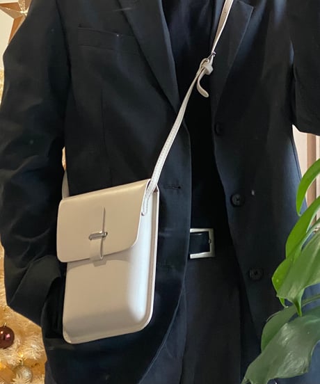 (2color)Minimal buckle Bag