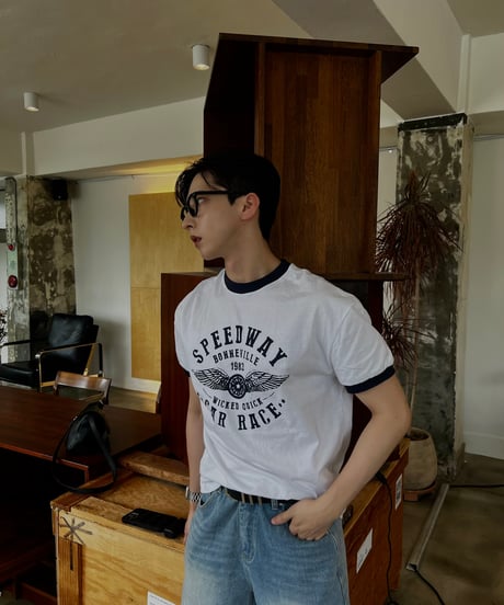 cotton ringer T