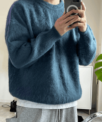 (premiumselect)wool jaggy knit