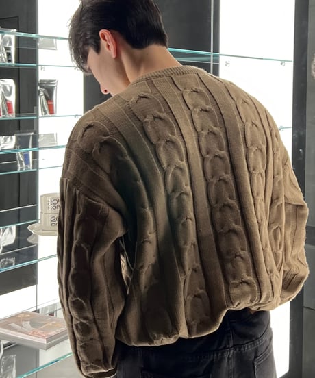 Loose cable knit