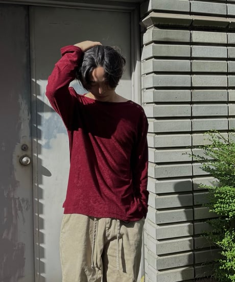 shoulder golge round knit