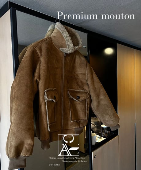 (premium select)Suede Shearing mustang