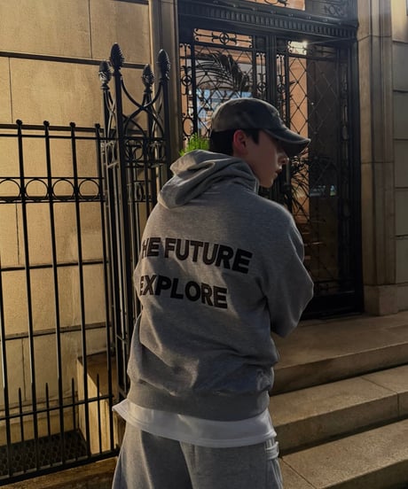 Patch Cropped Hoodie
