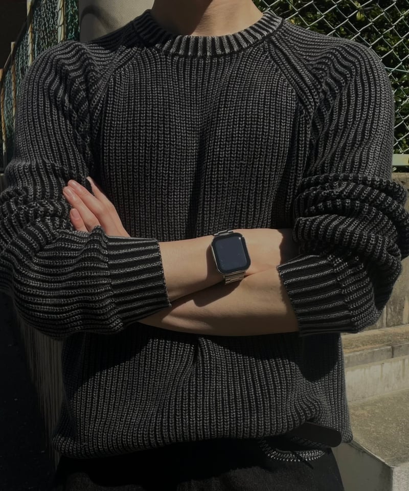 sigma slit knit | 韓国現地メンズカジュアルAttract Lite
