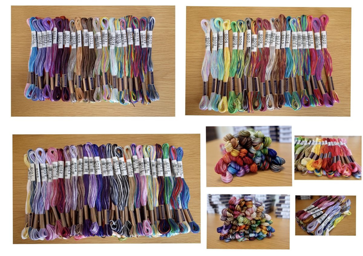 刺繍糸コンプリートコレクション（47色
