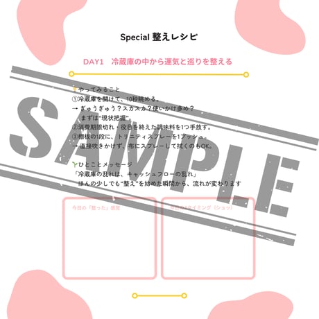 トリニティZ整えノート（PDF版）｜整えMAP＋1日1整え日記つき