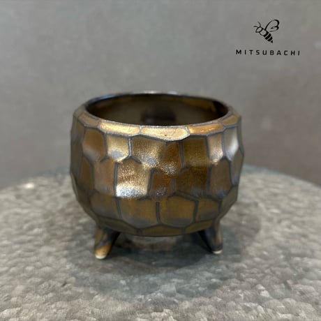 メタグリ　カッティング鉢(小)　ゴールド