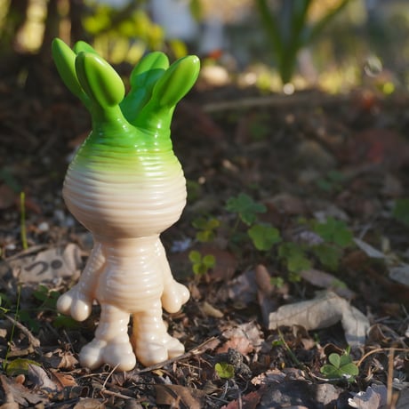 ソフビ　マンドラグラキ　だいこん