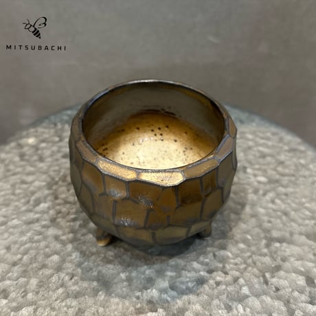 メタグリ　カッティング鉢(小)　ゴールド