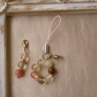 チャーム　　＆ストラップ　ピンクA
