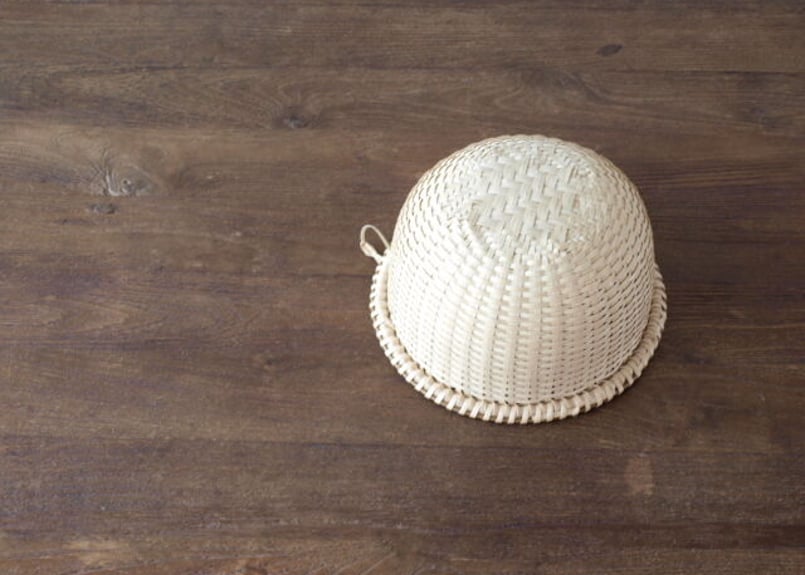 福島県奥会津 金山町マタタビ米研ぎざる 小ｻｲｽﾞφ直径21cm 3合 マタタビ