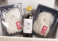 オリジナルうどんに挑戦！生うどん4人前と麺つゆのセット