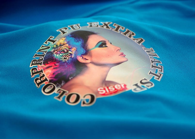 ラバーシート】SISER社製 ColorprintPU EXTRA SP グロス 撥水生地用...