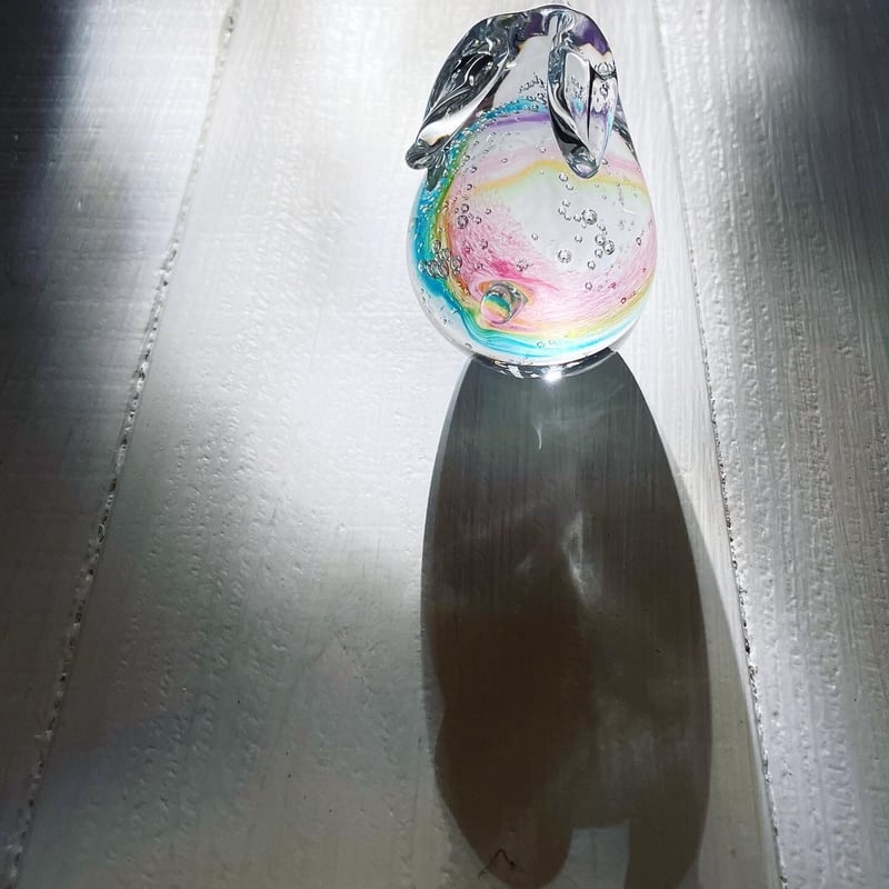 虹色のうさぎ | ガラス工房FARO