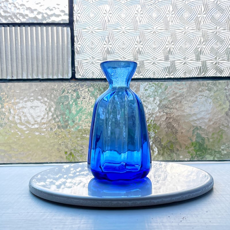青い小瓶 6 | ガラス工房FARO 青い小瓶 6 | ガラス工房FARO