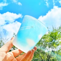 ひこうき雲グラス ☆ご注文前に在庫があるかメールでお問い合わせください