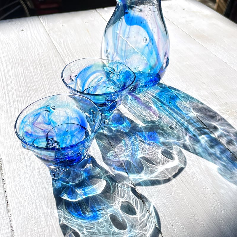 潮だまりのぐい呑み☆ご注文前に在庫があるかメッセージでお尋ね