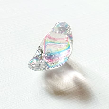 虹色の小鳥☆ご注文前に在庫があるかメールでお問い合わせください