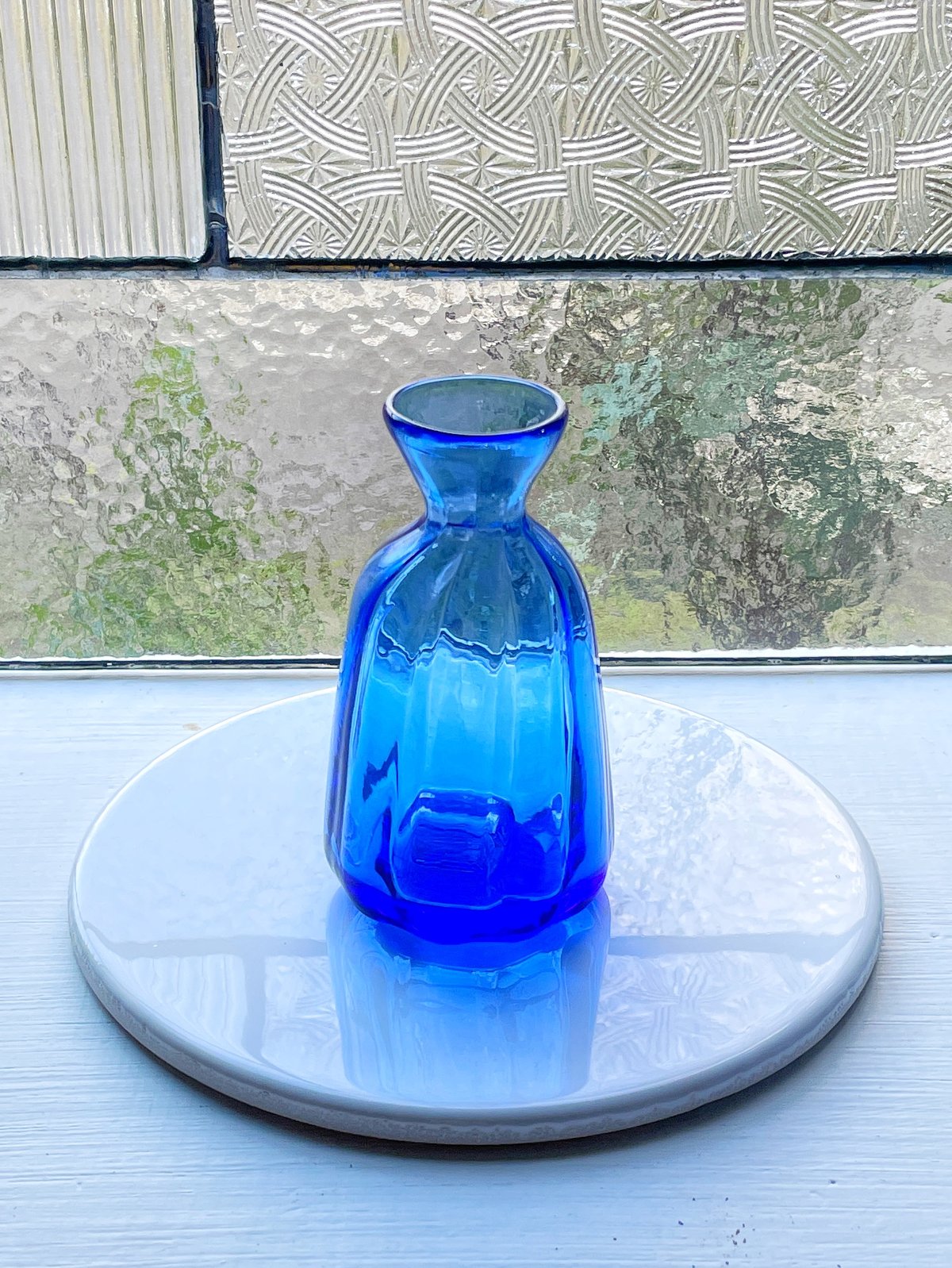 青い小瓶 6 | ガラス工房FARO