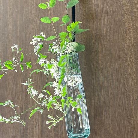 ブリキ色の角形掛花入☆ご注文前に在庫があるかメッセージでお尋ねください
