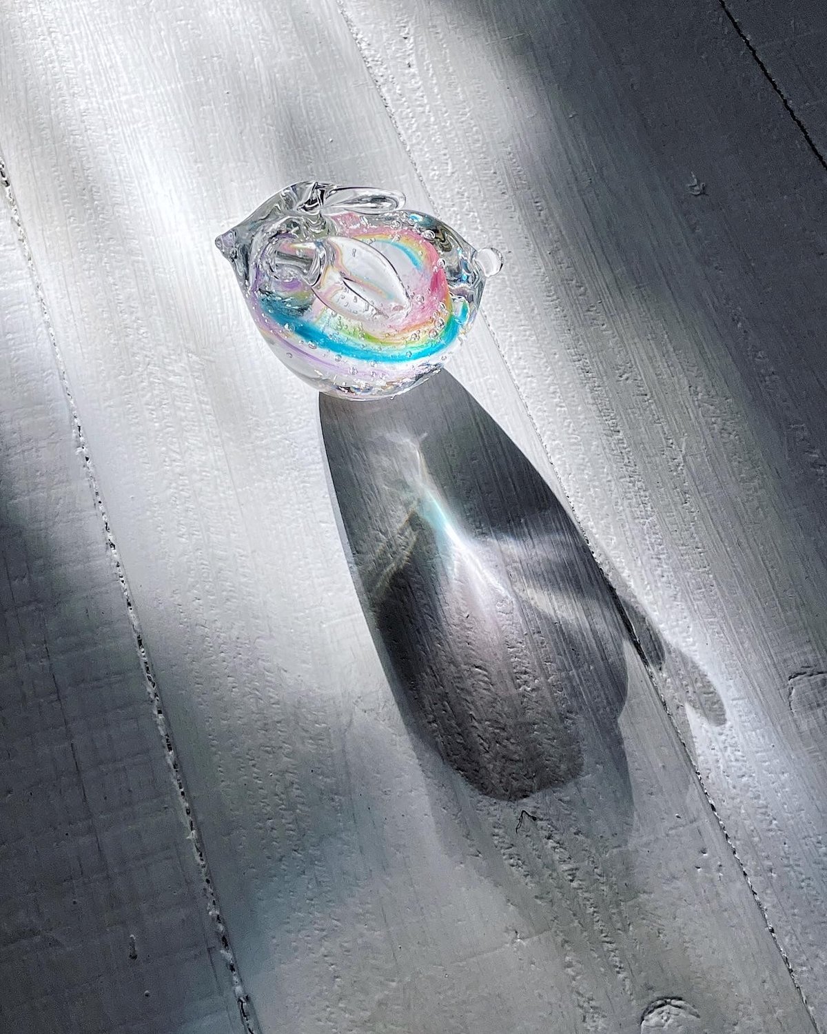 虹色のうさぎ | ガラス工房FARO