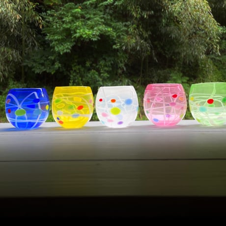 S様ご予約品★ヨーヨーグラス 2個セット