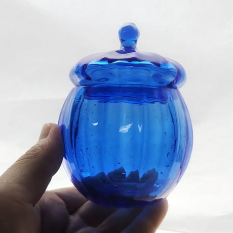 マリーゴールド様ご予約品☆青い小瓶 8 と青いポット