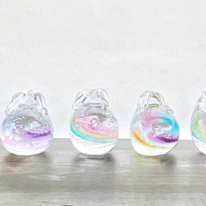 虹色のうさぎ | ガラス工房FARO