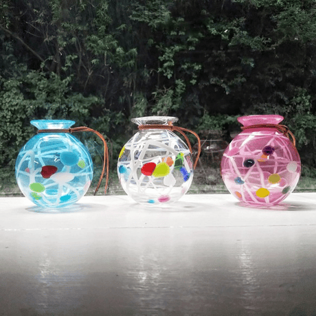 ヨーヨー花入れ☆クリア