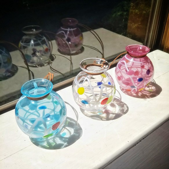 花*子様 C3youdesign ヨーヨー まとめ売り ヨーヨー花入れ☆クリア | ガラス工房FARO