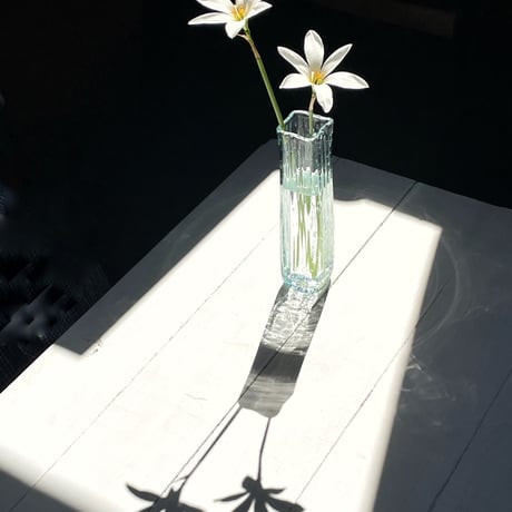 ブリキ色の角形掛花入☆ご注文前に在庫があるかメッセージでお尋ねください