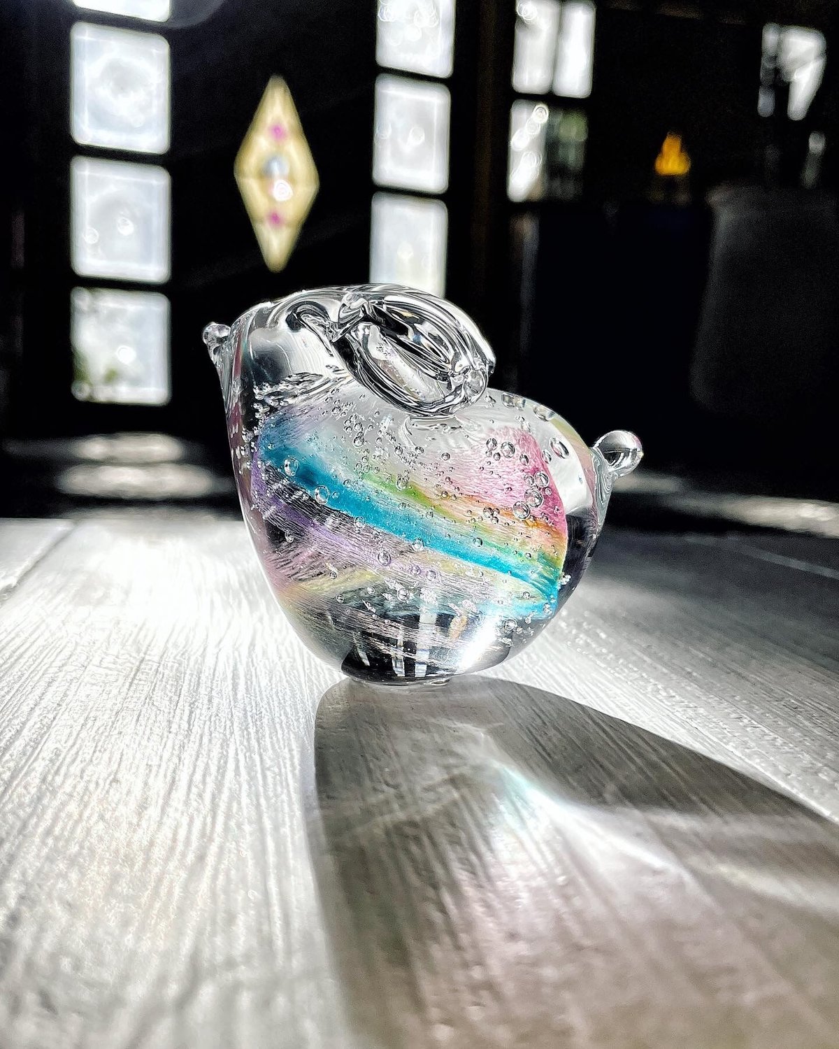 虹色のうさぎ | ガラス工房FARO