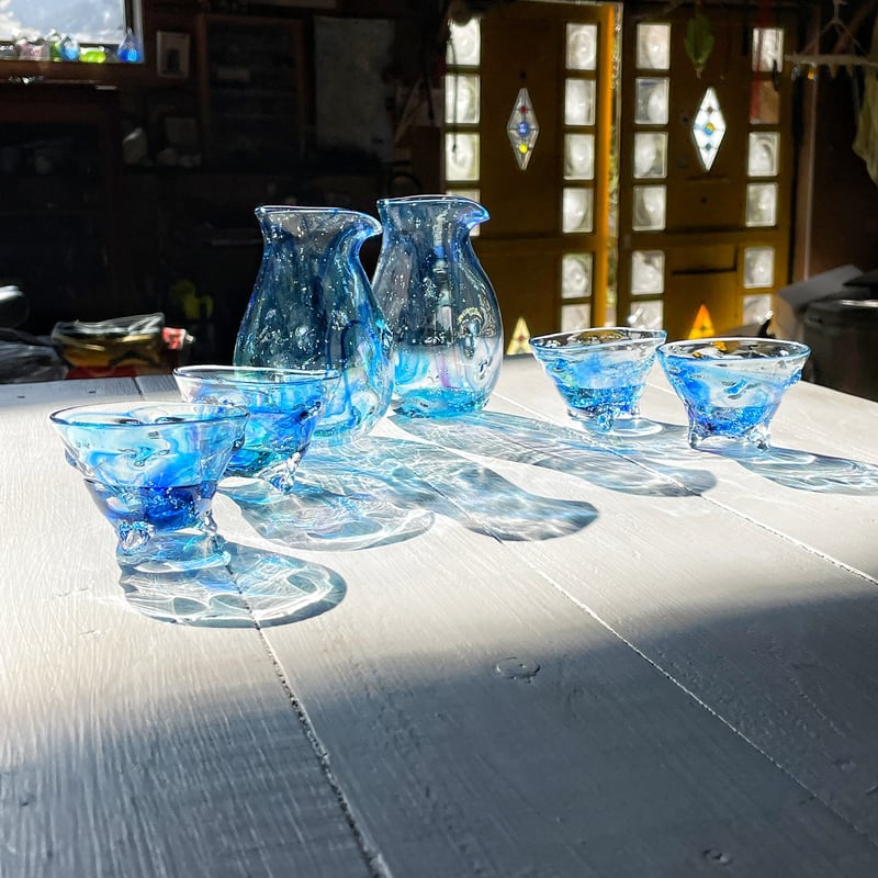 潮だまりのぐい呑み☆ご注文前に在庫があるかメッセージでお尋ね