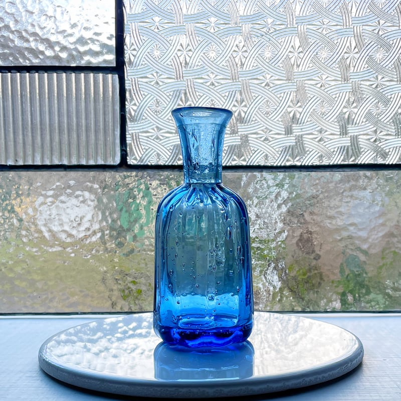 青い小瓶 3 | ガラス工房FARO 青い小瓶 3 | ガラス工房FARO
