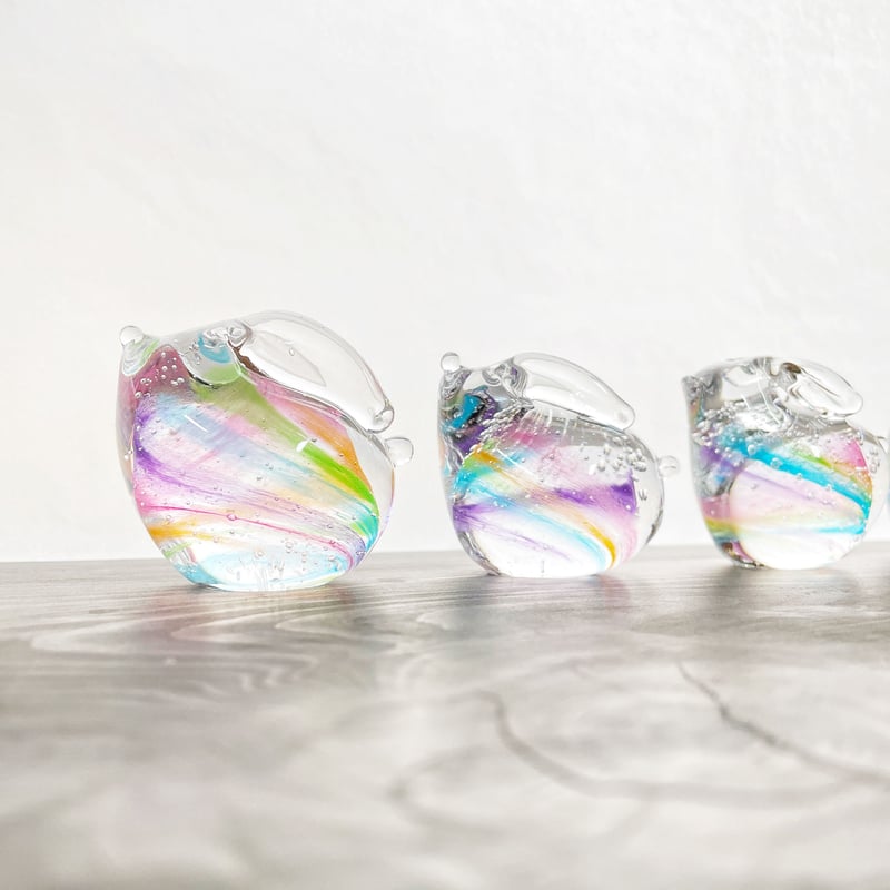 虹色のうさぎ | ガラス工房FARO