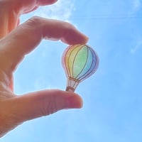気球のブローチ☆ご注文前に在庫があるかメールでお問い合わせください