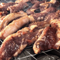 雲仙もみじ豚肉　味付き中おちカルビースタミナ焼き