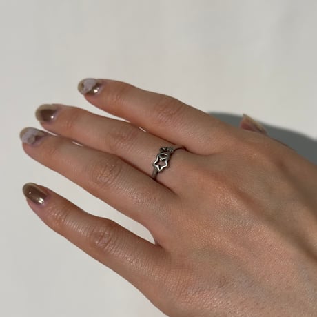 Twin Star Ring
