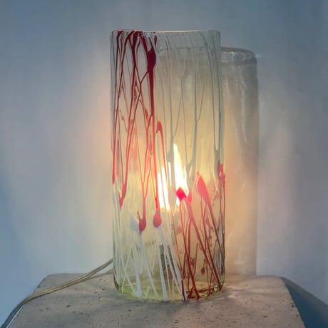 Art Painted Glass Lamp