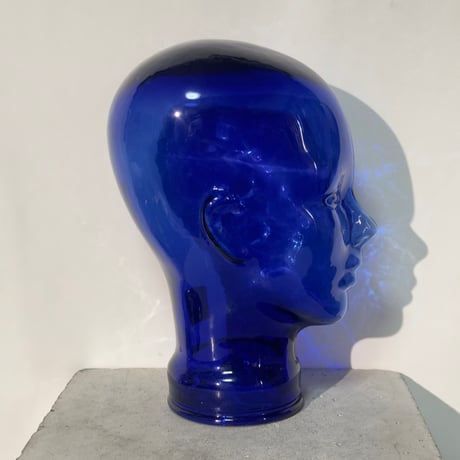 Blue Glass Head