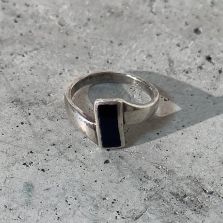 Square Black Ring