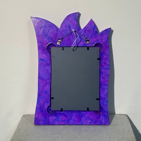 Pop Purple Wall Mirror