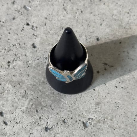 Turquoise Butterfly Ring