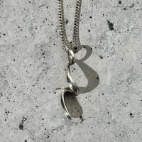 Spiral Silver Necklace