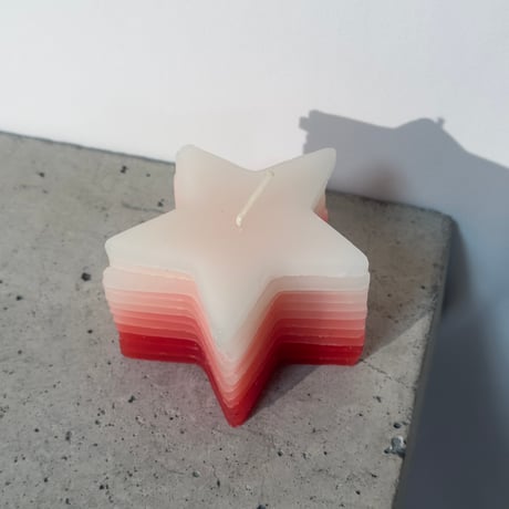 Gradation Star Candle